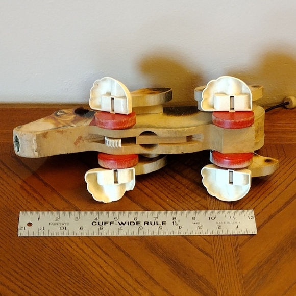 Vintage Fisher Price Snoopy Pull Toy Dog #181 - Picture 10 of 10